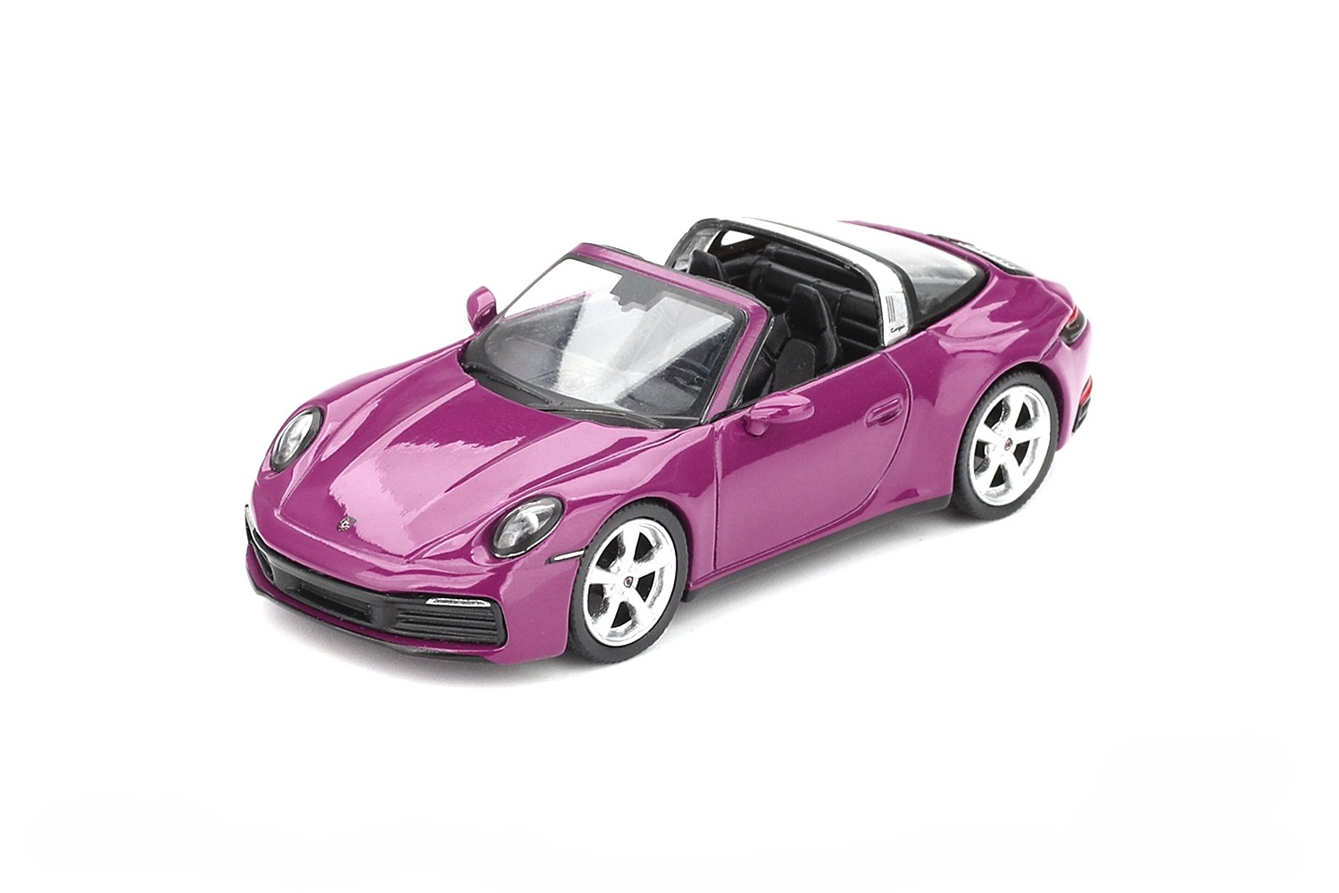 Porsche 911 (992) 4 Cars Set 2025 rubystone red 1:64 Mini GT