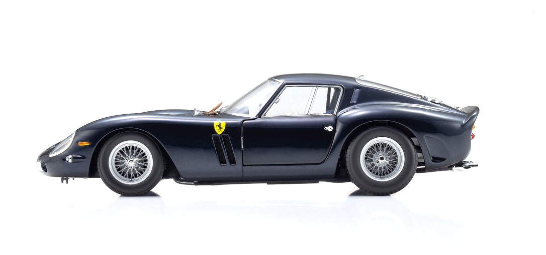 Ferrari 250 GTO 3.0L V12 Coupe 1962 dark blue 1:18 Kyosho