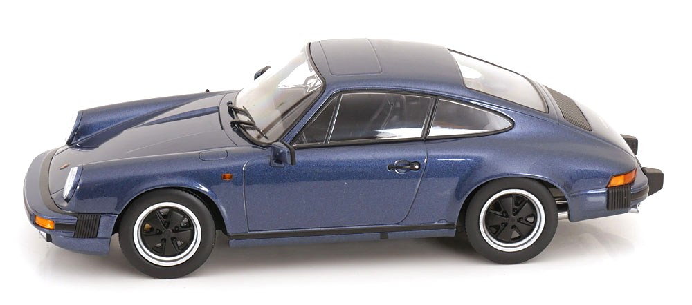 Porsche 911 Carrera Coupe 1983 dark blue metallic 1:18 KK Scale