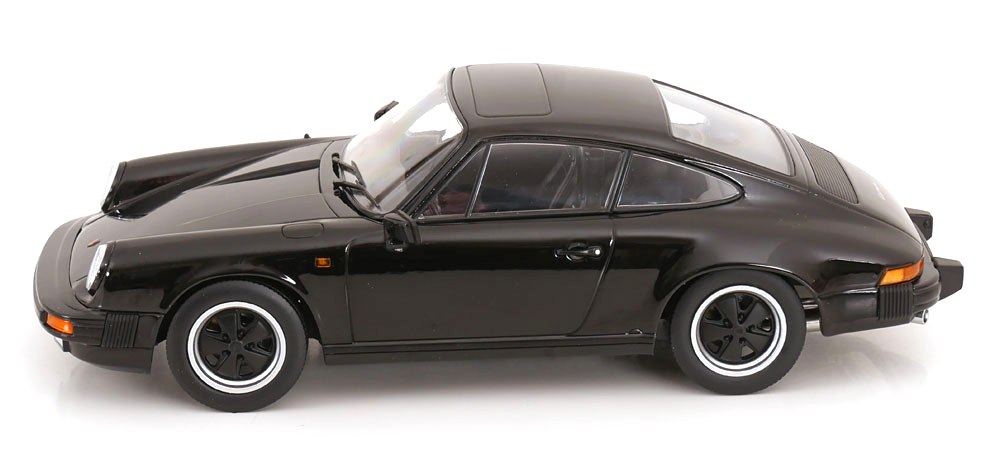 Porsche 911 Carrera Coupe 1983 black 1:18 KK Scale