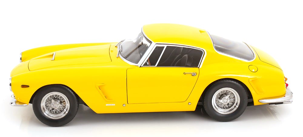 Ferrari 250 GT SWB Passo Corto 1961 yellow 1:12 KK Scale