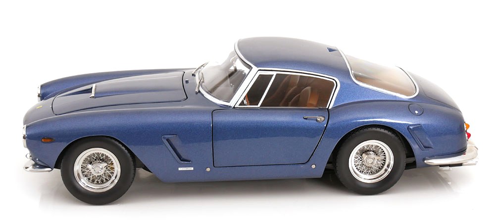 Ferrari 250 GT SWB Passo Corto 1961 blue metallic 1:12 KK Scale