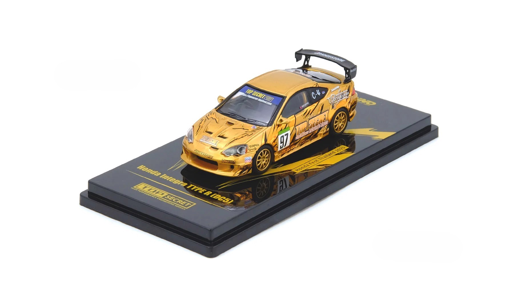 Honda Integra Type R (DC5) *TOP SECRET Thailand* 2025 gold 1:64 Inno Models