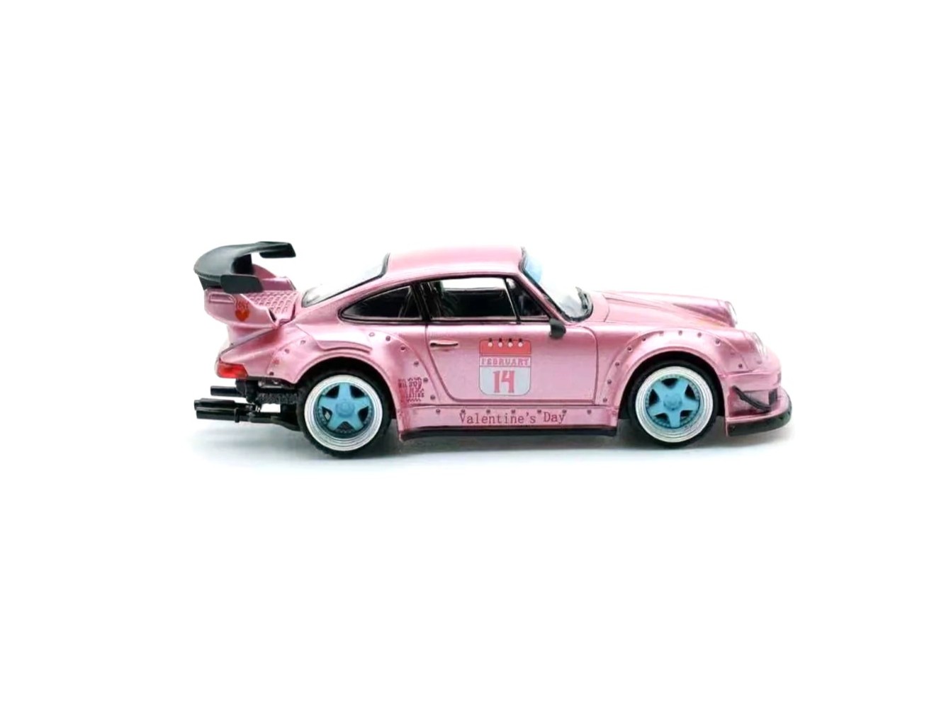 Porsche RWB 930 *Valentine's Day 2026 Special Edition* pink 1:64 ModelModel