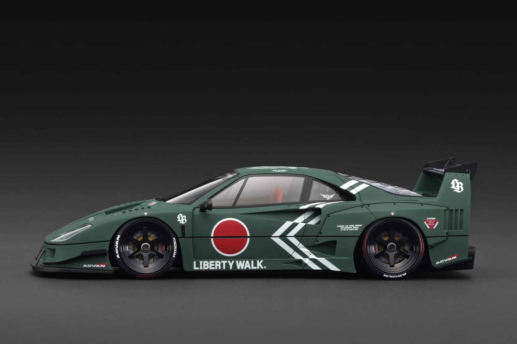 Ferrari LB-Works 40 green 1:18 Ignition Model