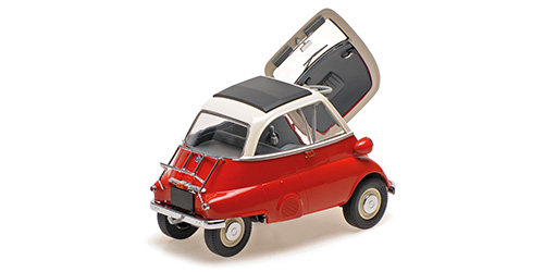 BMW Isetta 1955 red/white 1:18 Minichamps