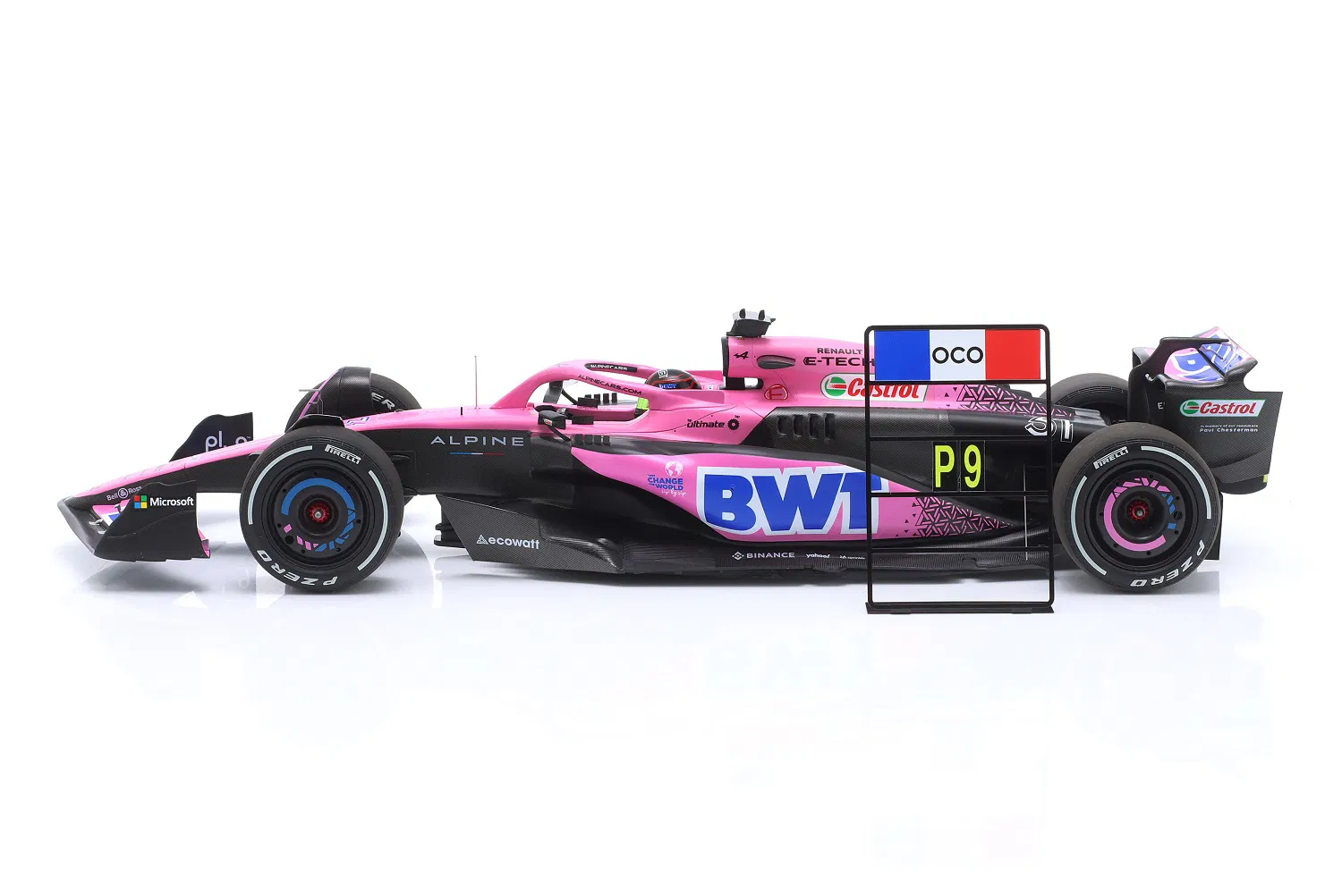 Alpine BWT F1 Team A523 #31 E.Ocon Bahrain GP 2023 1:18 Minichamps
