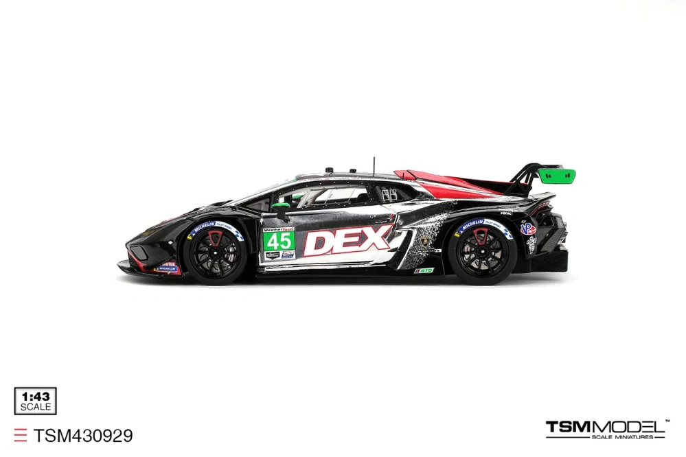 Lamborghini Huracan GT3 EVO2 #45 Formal/Hindman/Doyle/Marcelli Winner IMSA Chevrolet GP 2025 1:43 TSM Model