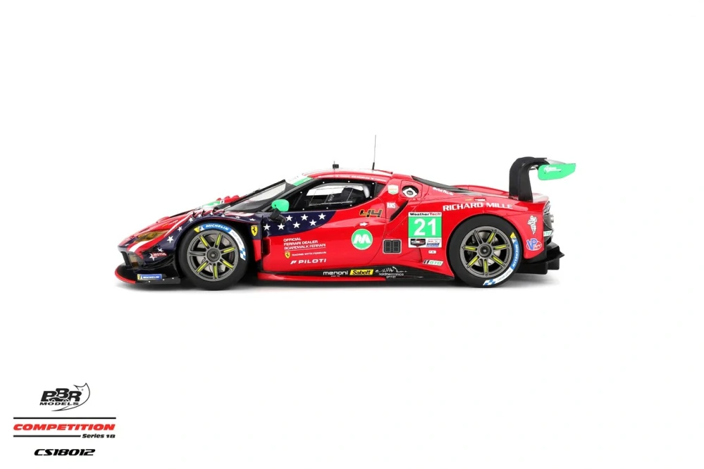 Ferrari 296 GT3 #21 Cozzolino/Mann/A.Pier Guidi/Wadoux IMSA 24H Daytona 2025 1:18 B.B.R.