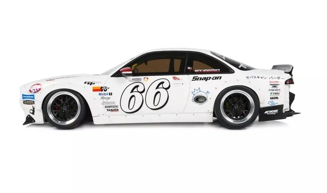 Nissan Silvia S14 Boss Rocket Bunny 2024 white 1:18 OttOmobile