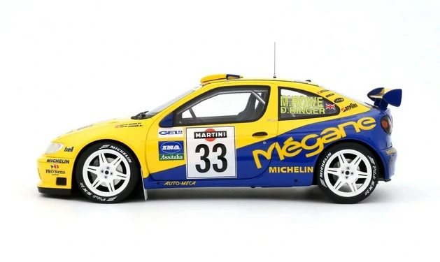 Renault Megane Maxi #33 M.Rowe Rally San Remo 1998 1:18 OttOmobile