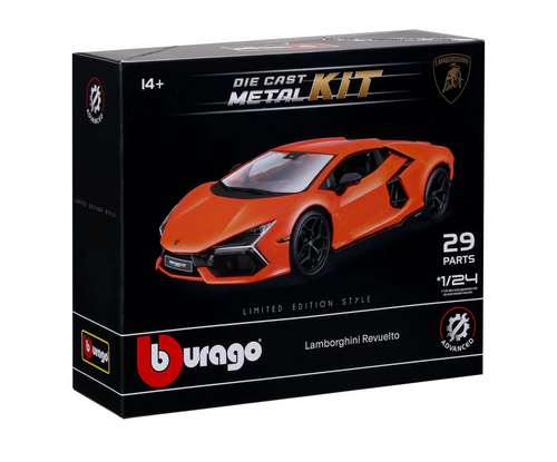 KIT - Lamborghini Reuvelto hybrid 2023 orange 1:24 Bburago