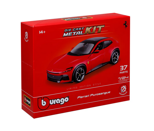 KIT - Ferrari Purosangue SUV 2022 red 1:24 Bburago