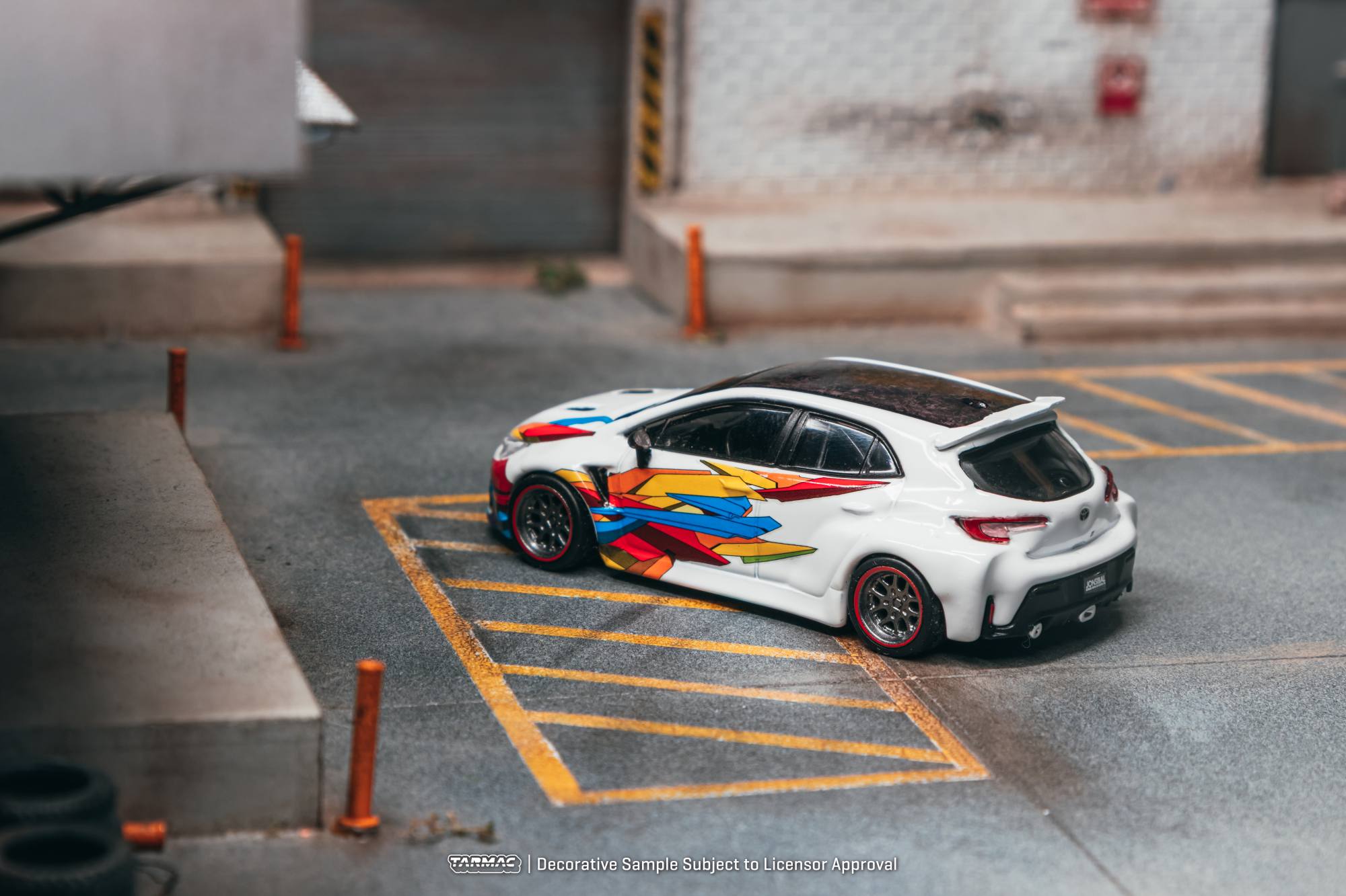 Toyota Corolla GR Widebody 2025 white 1:64 Tarmac