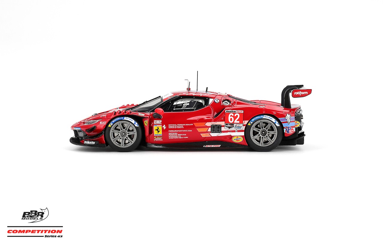 Ferrari 296 GT3 #62 Risi Competizione 24H Daytona 2024 1:43 B.B.R.