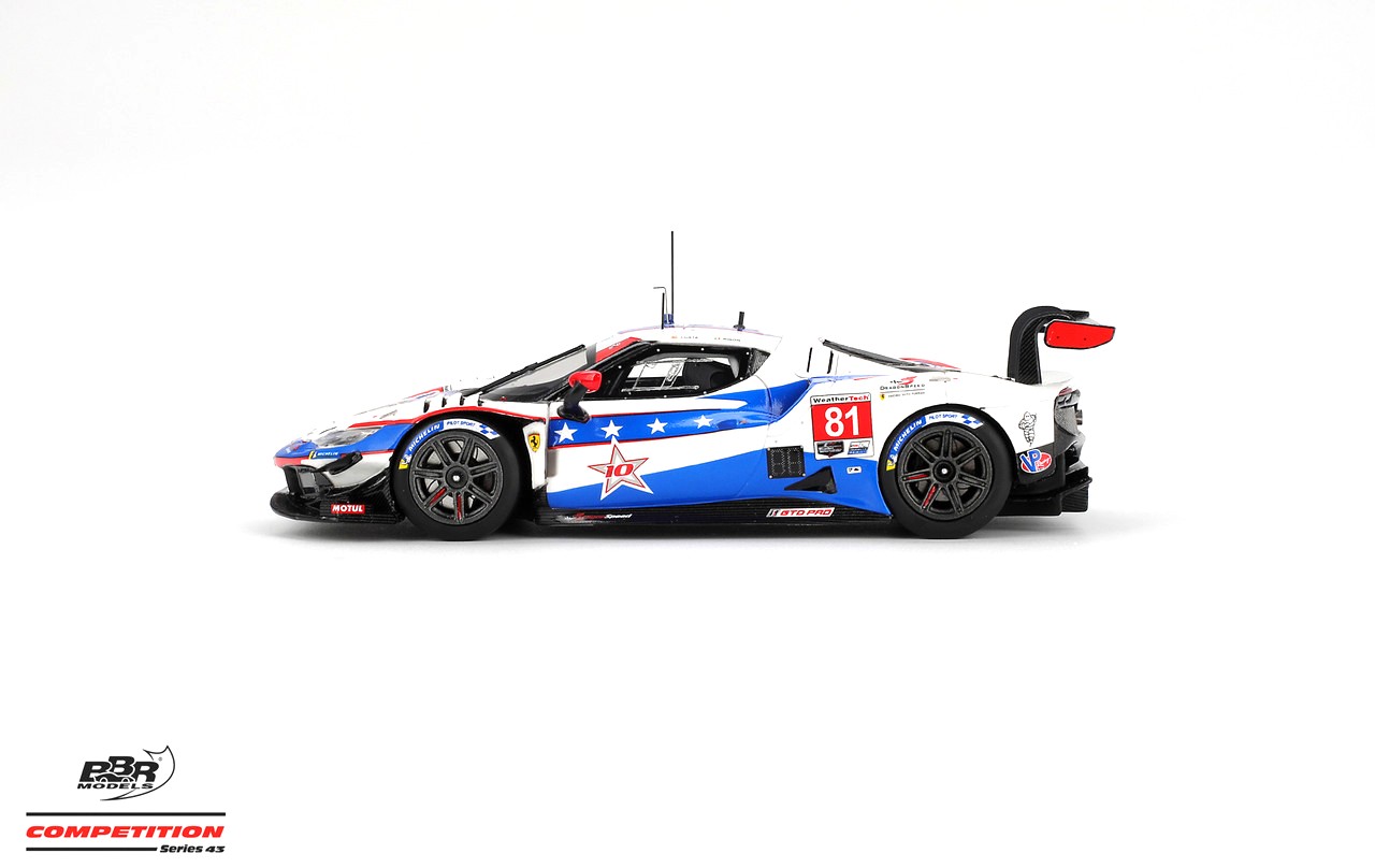 Ferrari 296 GT3 #81 Dragonspeed Watkins Glen 2025 1:43 B.B.R.