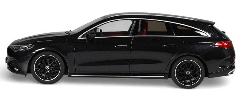 Mercedes-Benz CLA Shooting Brake with EQ Technology cosmos black 1:18 NZG