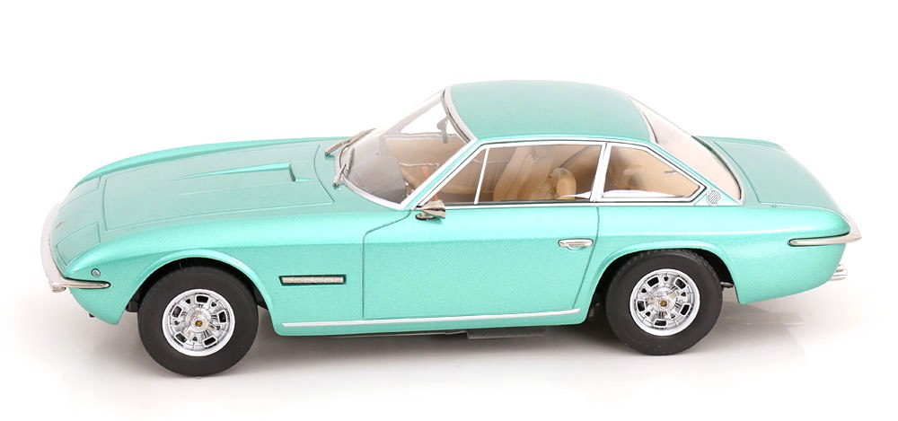 Lamborghini Islero S 1969 light green metallic 1:18 KK Scale