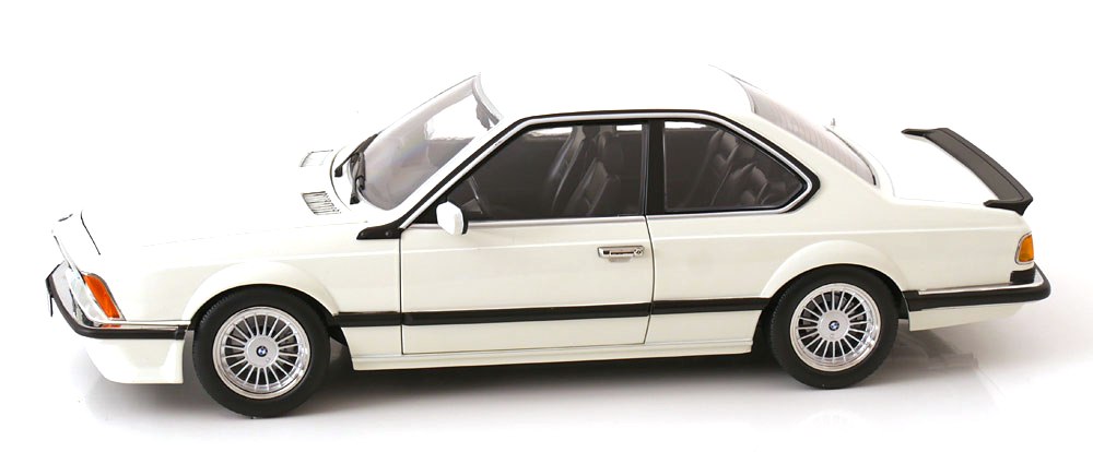 BMW M635 CSI 1987 white with Alpina Rims 1:12 KK Scale