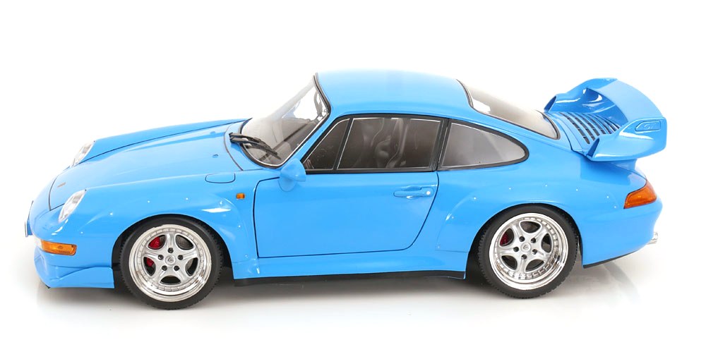 Porsche 911 993 GT2 1996 Speedline Rims light blue 1:12 KK Scale