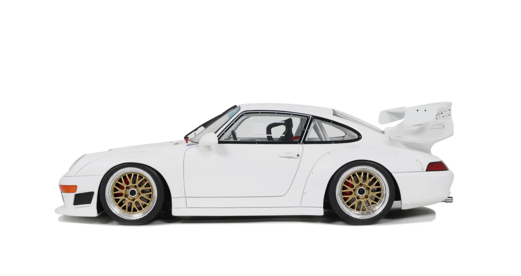 Porsche 911 GT2 Evo 1995 white 1:18 GT Spirit