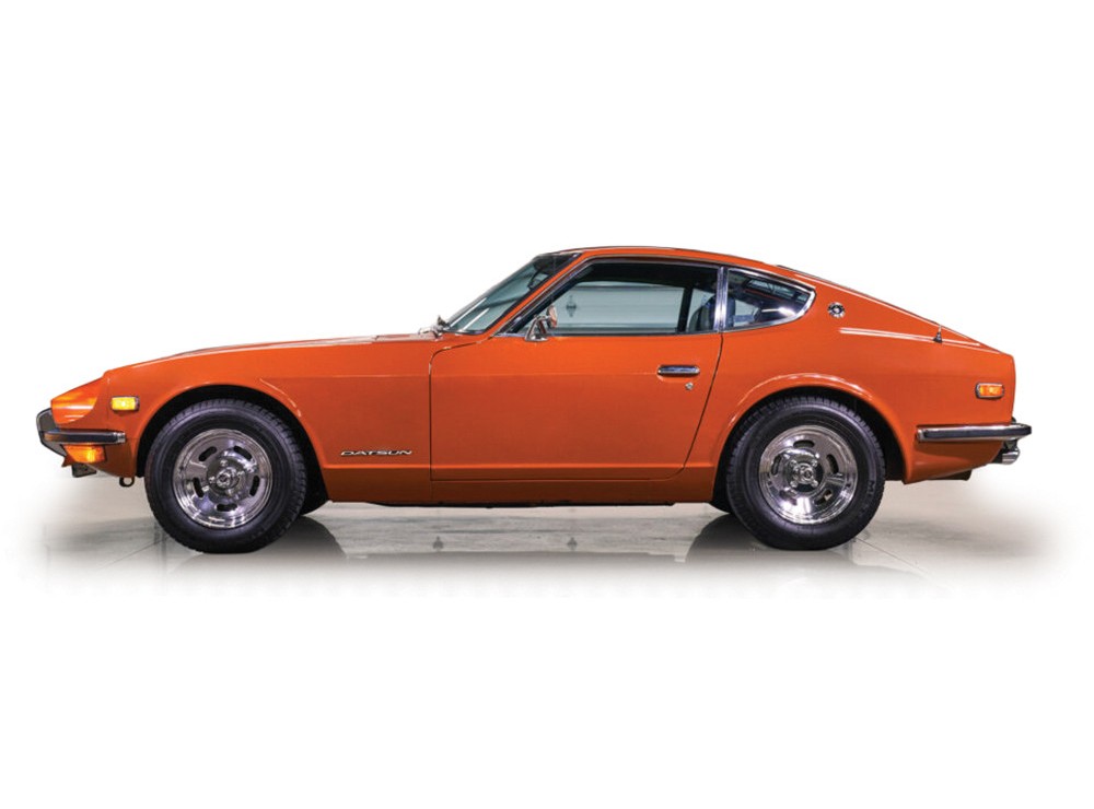 Nissan Fairlady 240ZG 1971 orange 1:64 Ixo America