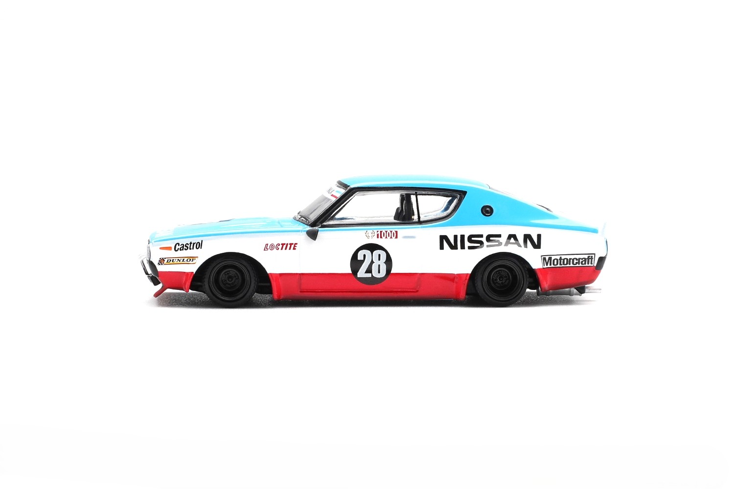 Nissan GT-R (KPGC110) Skyline KENMERI Liberty Walk 2024 *Nissan Racing '75 Concept* 1:64 Mini GT