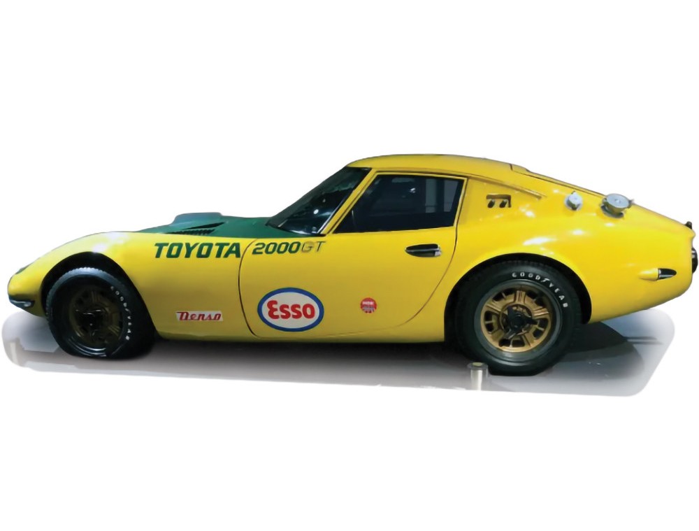 Toyota 2000GT 1966 Yatabe Speed Trials yellow 1:64 Ixo America