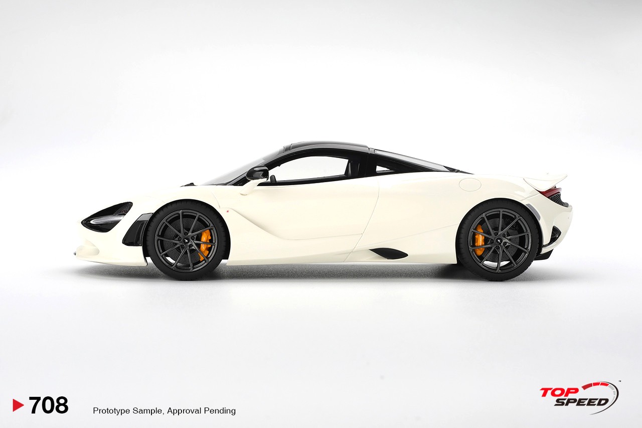 McLaren 750S 2025 white 1:18 TopSpeed Models