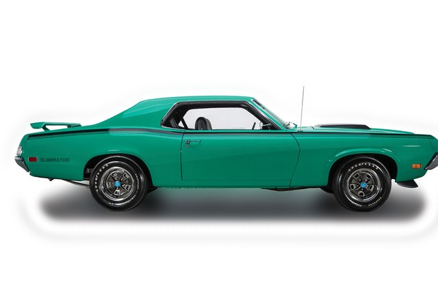 Mercury Cougar Eliminator 428 CJ 1970 green/black 1:43 Ixo America