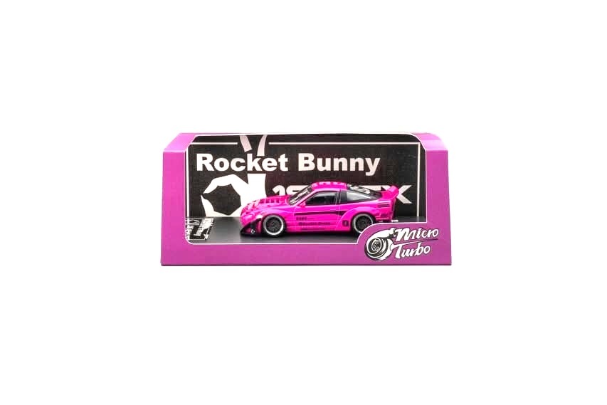 Nissan 180SX *Rocket Bunny* magenta 1:64 Microturbo