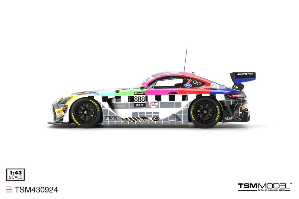 Mercedes-Benz AMG GT3 #888 Team GMR Meguiar's 12H Bathurst 2025 1:43 TSM Model