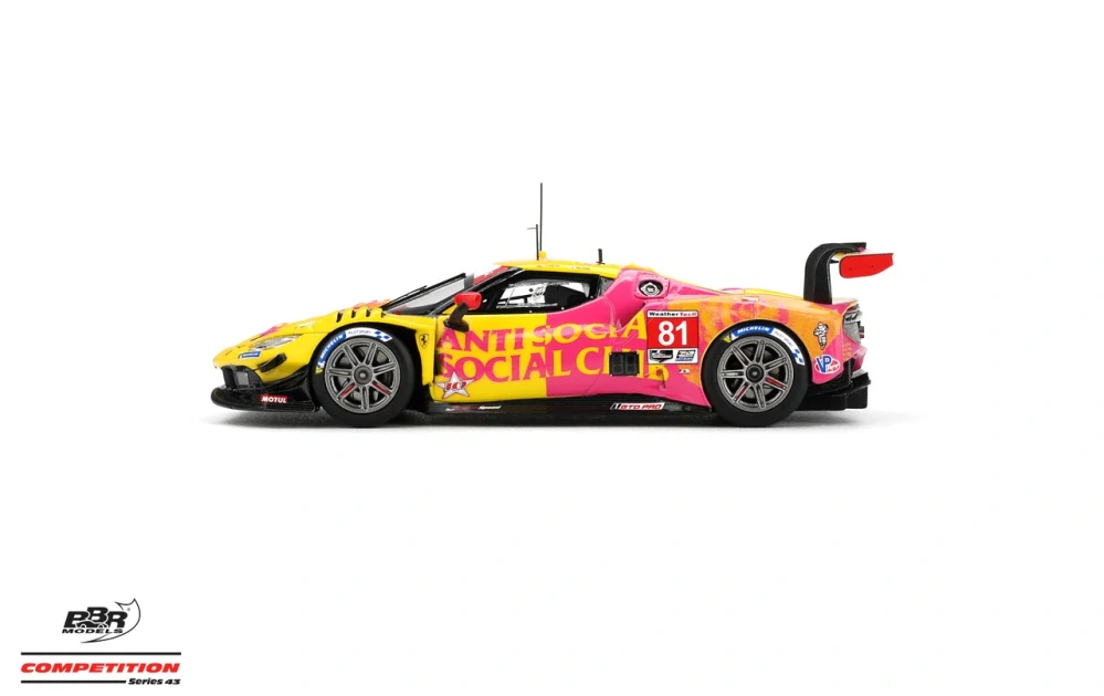 Ferrari 296 GT3 #81 Dragon Speed Laguna Seca 2025 1:43 B.B.R.