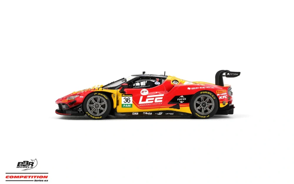 Ferrari 296 GT3 #36 Arise Racing 12H Bathurst 2025 1:43 B.B.R.