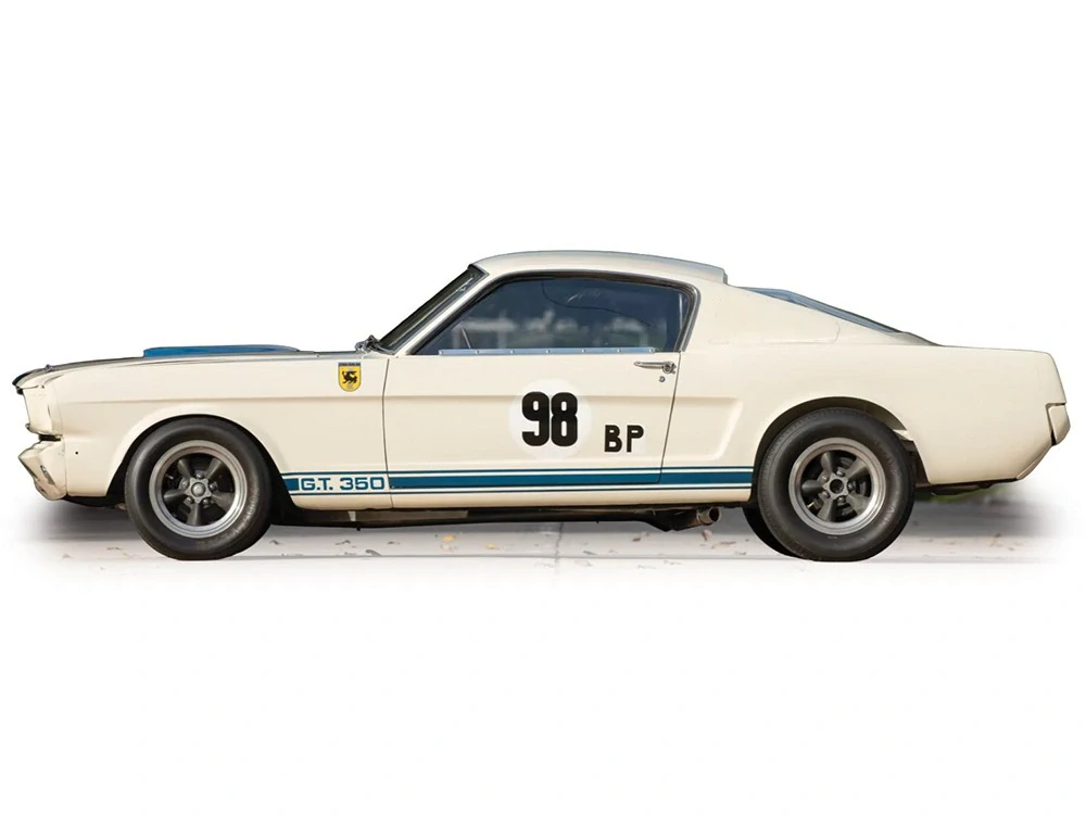 Ford Mustang Shelby GT350R #98 1965 wimbledon white 1:43 Ixo America
