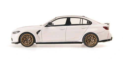 BMW M3 CS 2023 matt white 1:43 Minichamps