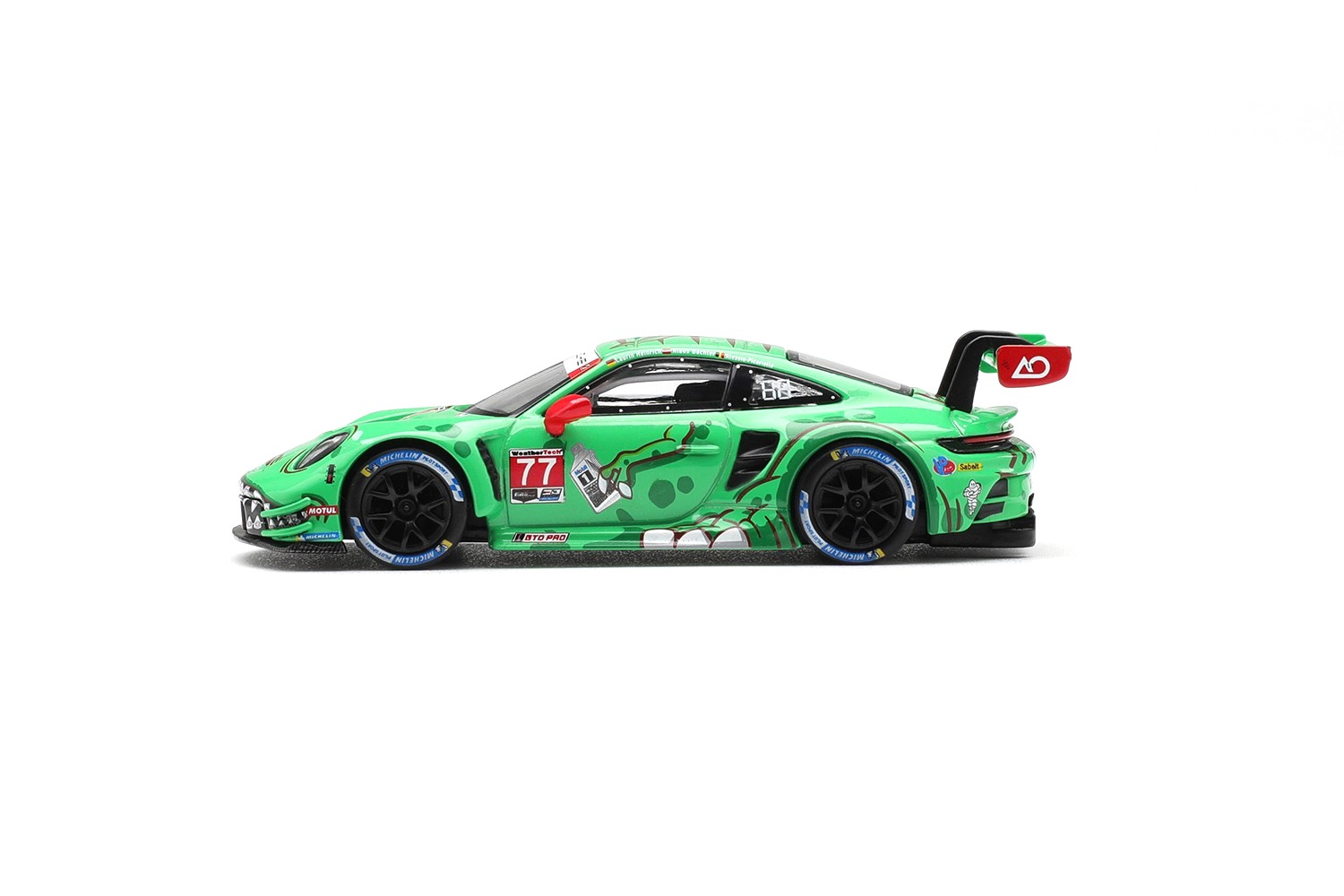 Porsche 911 (992) GT3 R AO Racing #77 N.Tandy/H.King/A.Picariello Winner Sebring 12 HRS Class 2025 *Blister Packaging* 1:64 Mini GT