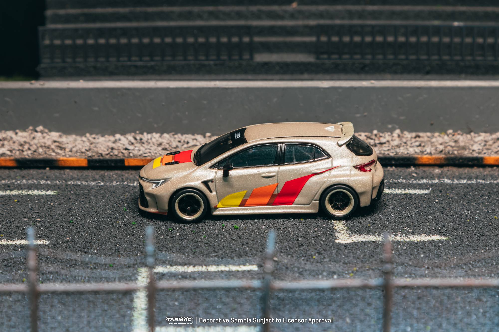 Toyota Corolla GR Widebody beige 1:64 Tarmac