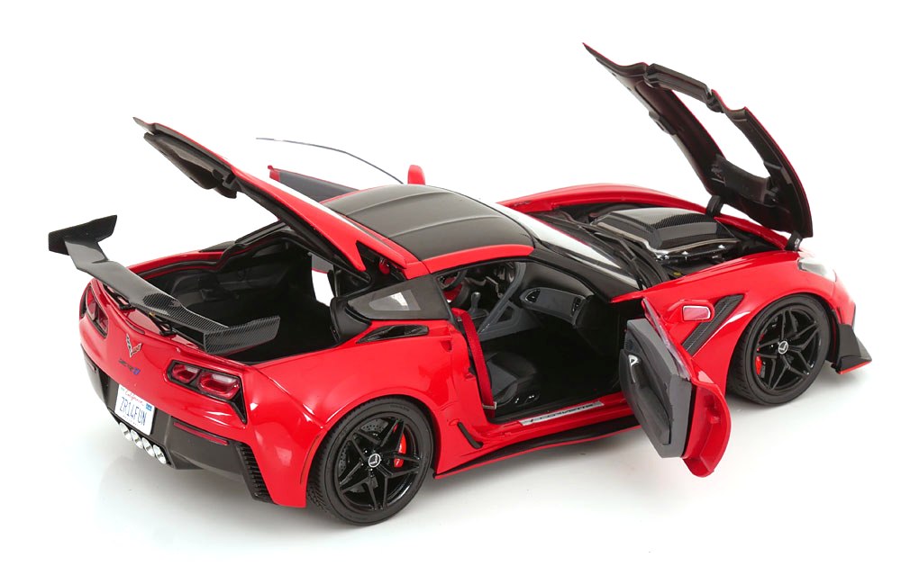 Chevrolet Corvette C7 ZR 2019 red 1:18 Ixo America