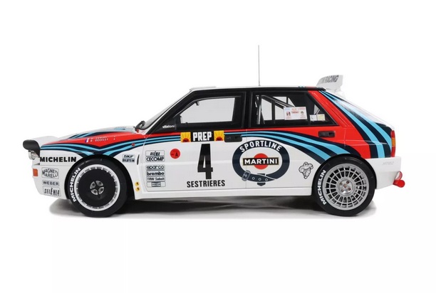 Lancia Delta HF Integrale Gr.A #4 Auriol/Occelli Rally Monte-Carlo 1992 1:12 OttOmobile