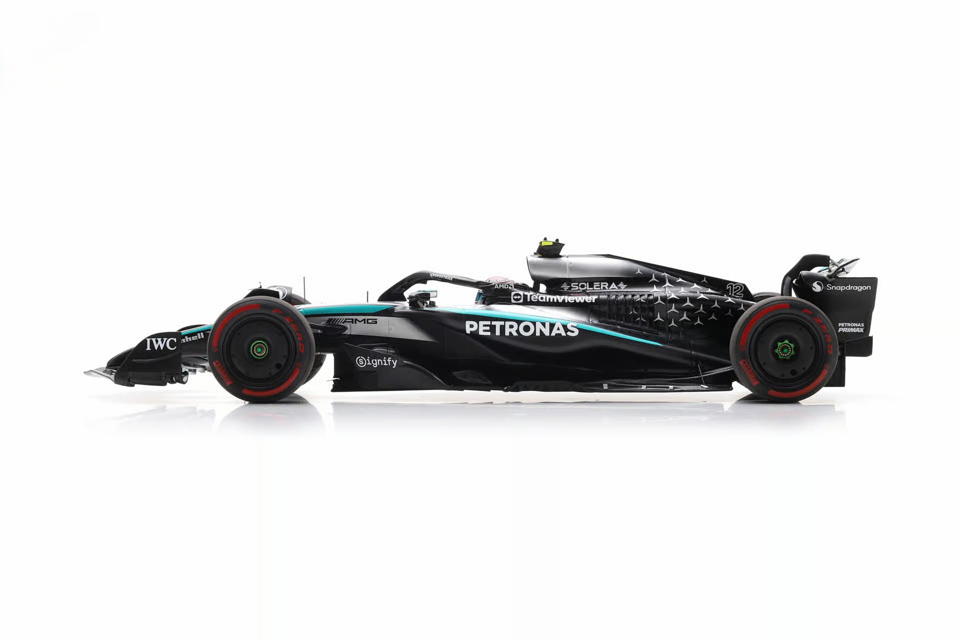 Mercedes-AMG Petronas W16 #12 K.Antonelli Pole Course Sprint GP Miami 2025 1:18 Spark