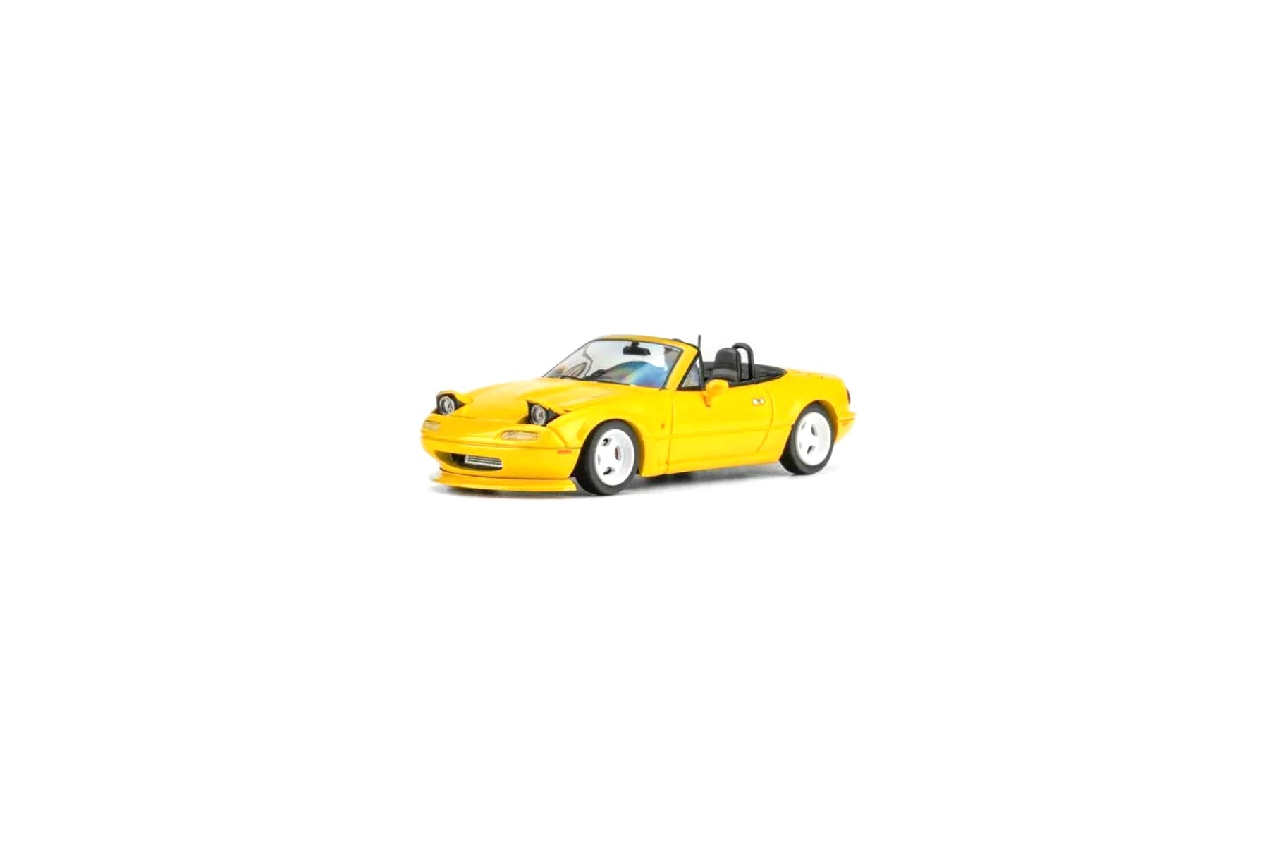 Mazda Custom MX5 metallic yellow 1:64 Microturbo