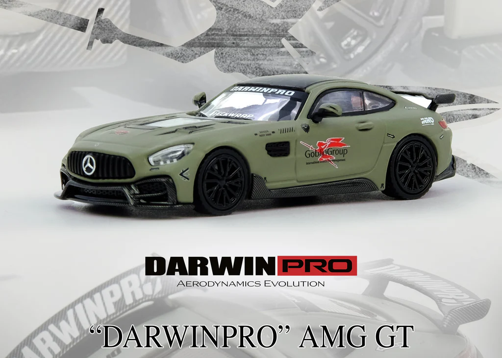 Mercedes-AMG GT "DarwinPRO" grey 1:64 Inno Models