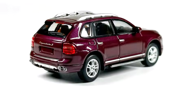 Porsche Cayenne Turbo S 957 wine red 1:64 Street Weapon