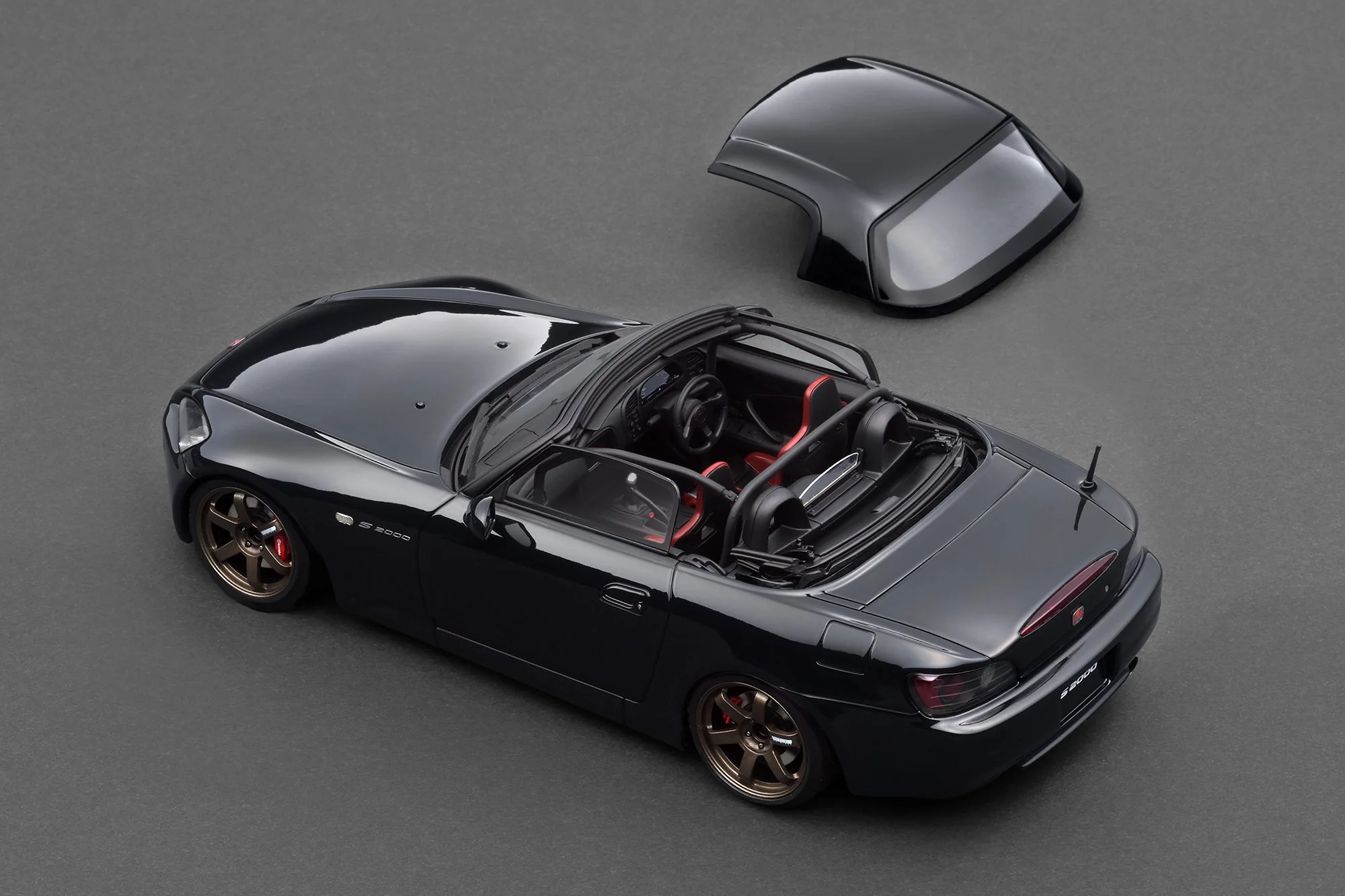 Honda S2000 AP1 black 1:18 Ignition Model