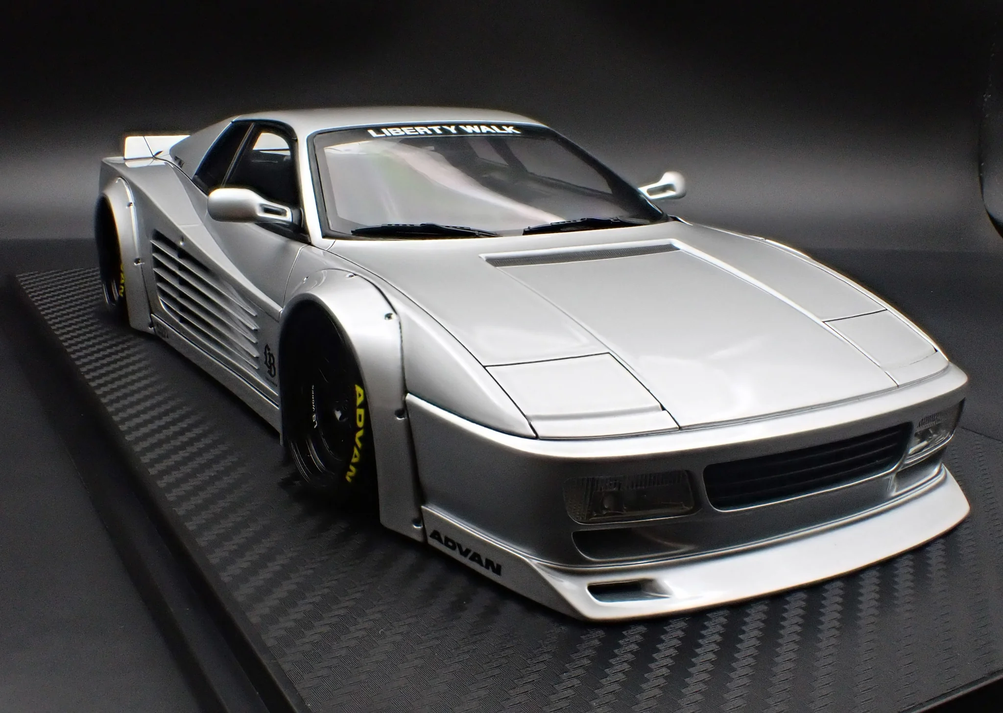 Ferrari LB-Works 512 silver 1:18 Ignition Model