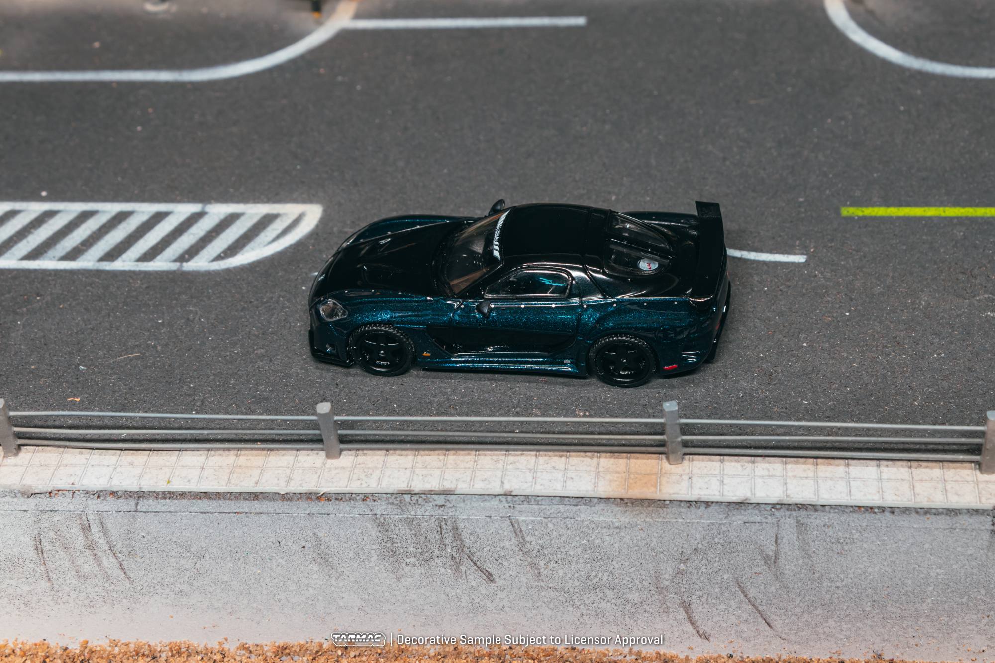 Mazda RX-7 2026 Veilside Fortune7 dark blue/black 1:64 Tarmac