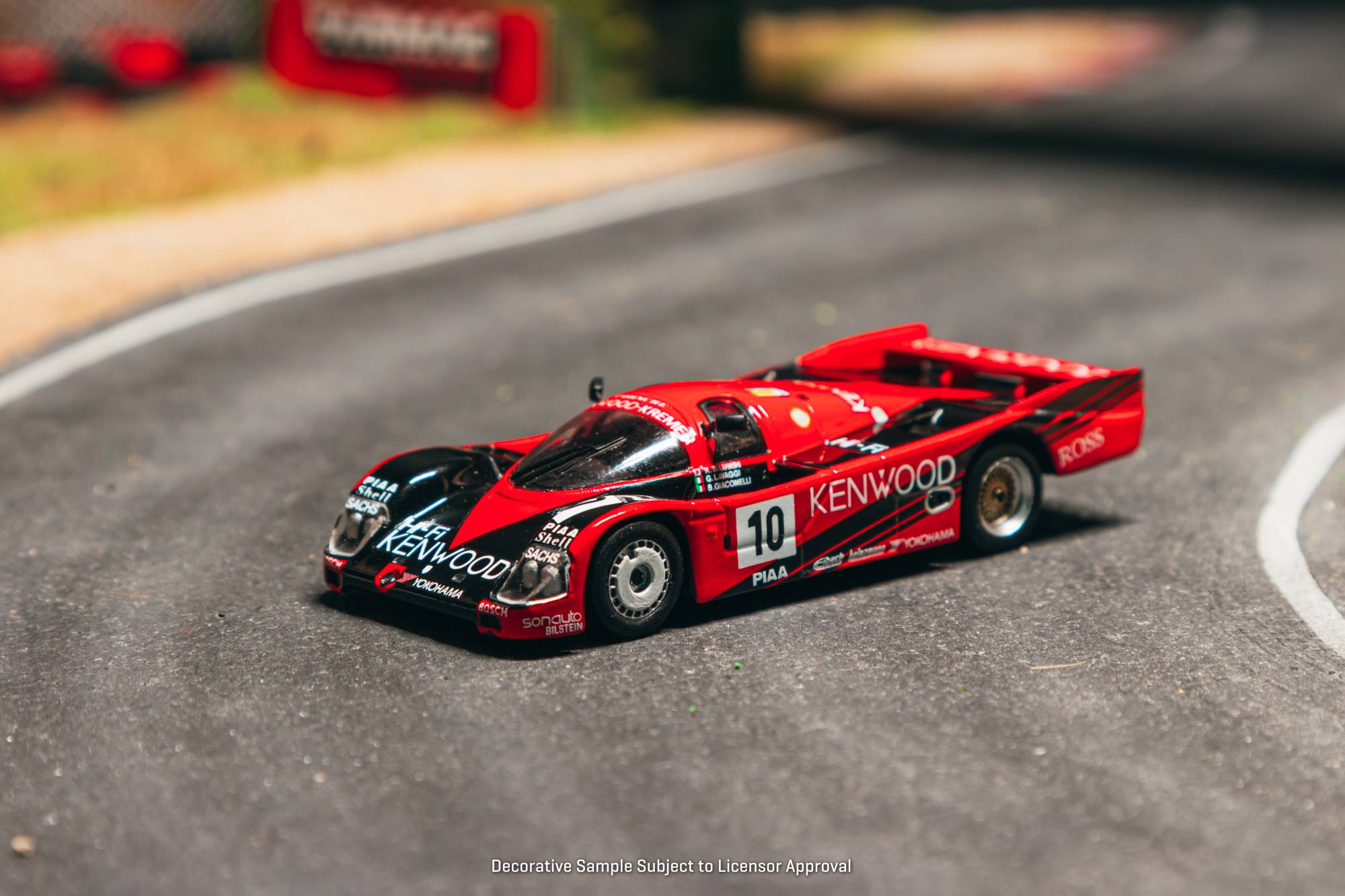 Porsche 962C Porsche Kremer Racing #10 K.Takahashi/B.Giacomelli/G.Lavaggi 24H Le Mans 1989 1:64 Tarmac