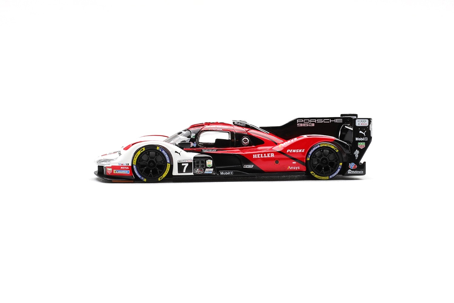 Porsche 963 Porsche Penske Motorsport #7 F.Nasr/N.Tandy/L.Vanthoor Winner 24H Daytona 2025 1:64 Mini GT