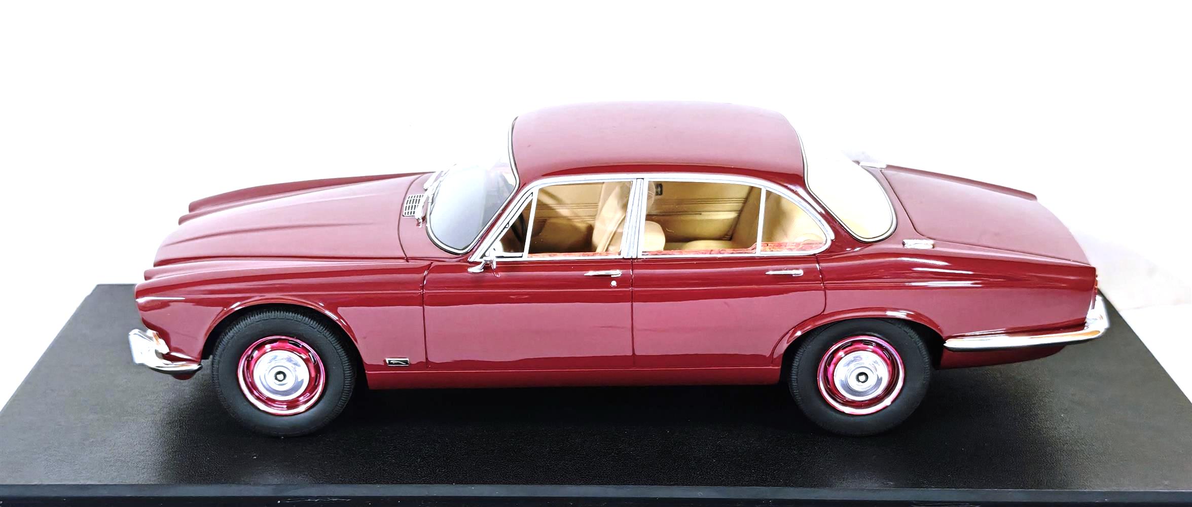Jaguar XJ6 4.2L MKI 1968 regency red 1:18 Cult Scale Models